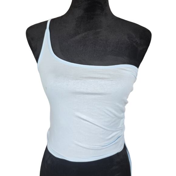 Princess Polly Tops - Princess Polly Womens One-Strap Blue Tank Top Size 8